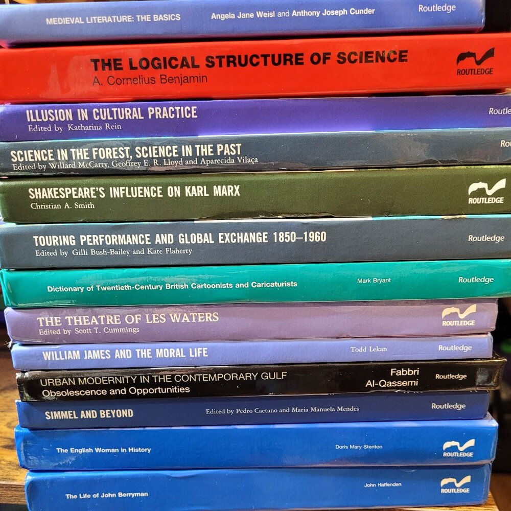 📚 Pick 5 Routledge Hardcover Books – Your Choice $50 Bundle Deal lot Humanity